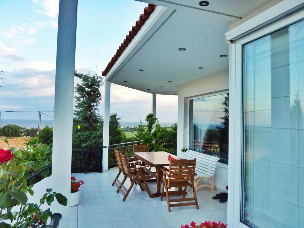 Vineyard Country House With Panoramic Seaview Alexandroúpolis Luaran gambar